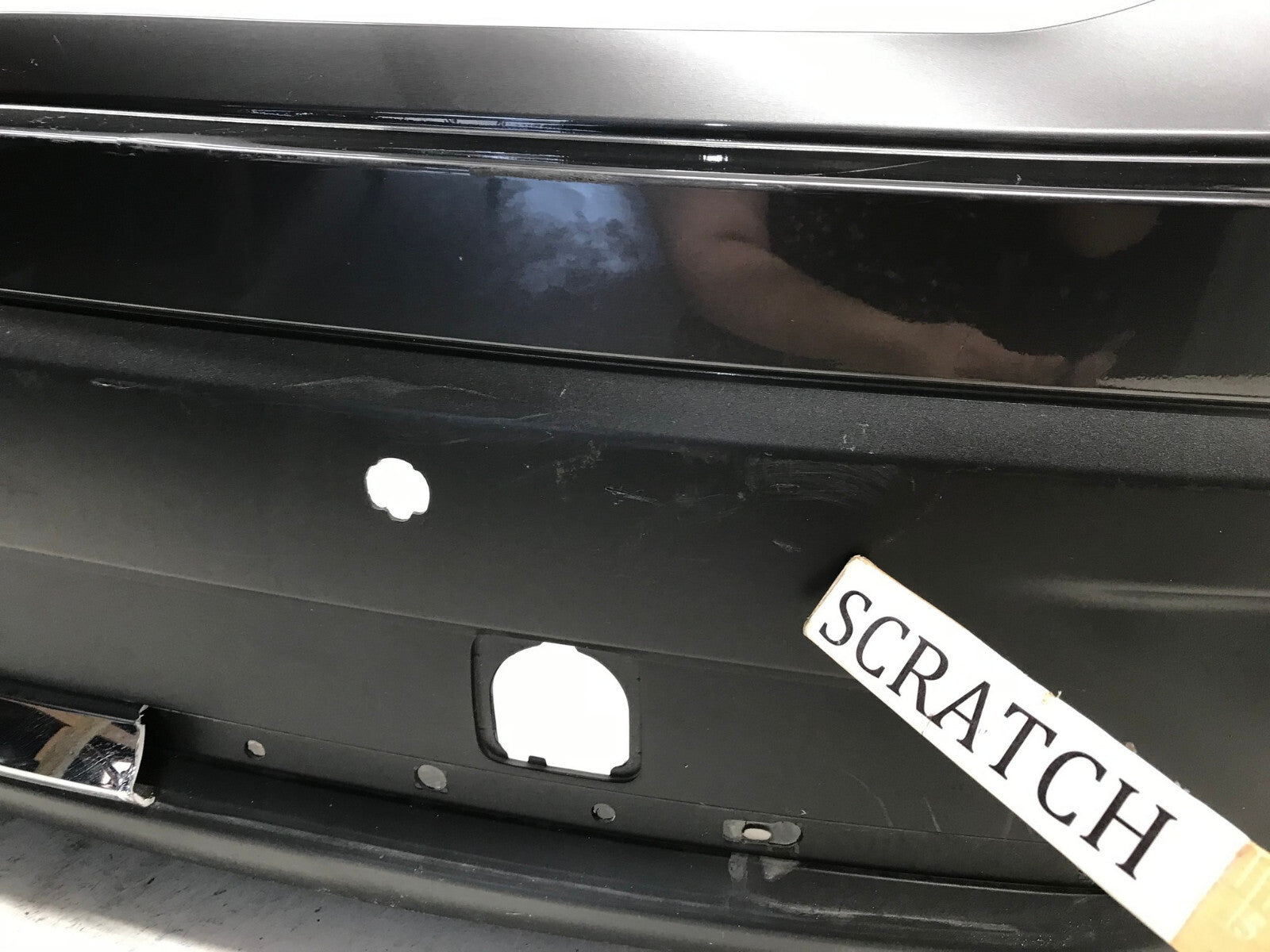 Front Bumper Cover Subaru Forester w/Sensor Holes Gray 2014-2016 TK48-50221 OEM1