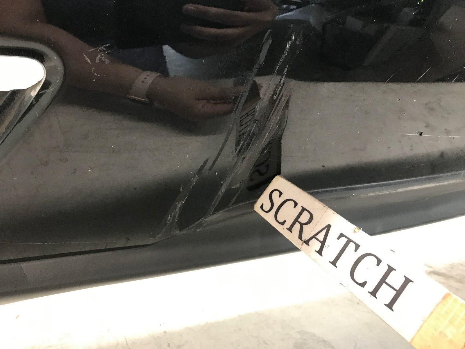 Rear Bumper Cover 212 Lexus RX350 RX450H Base F Sport 11-2015 w/Sensor Holes OEM