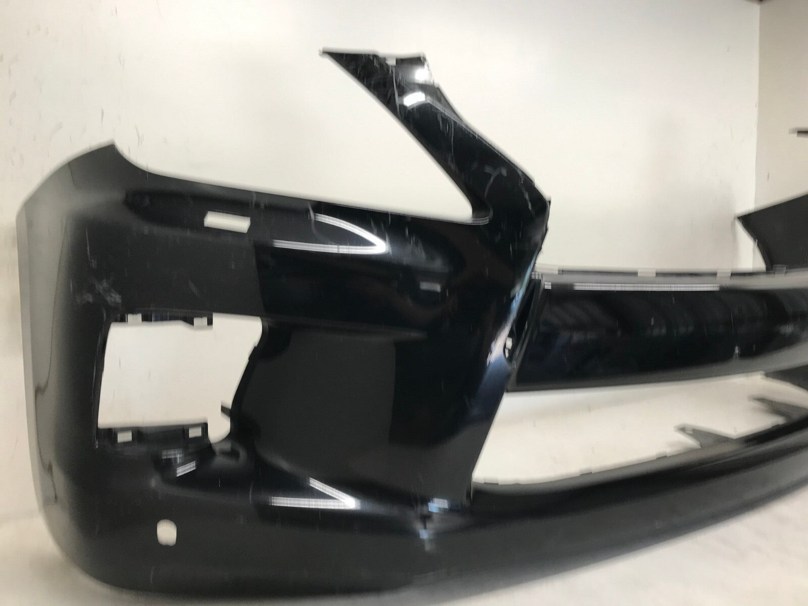 Front Bumper Cover Lexus LX570 Base w/Sensor Holes Black 13-15 52119-60K60 OEM2