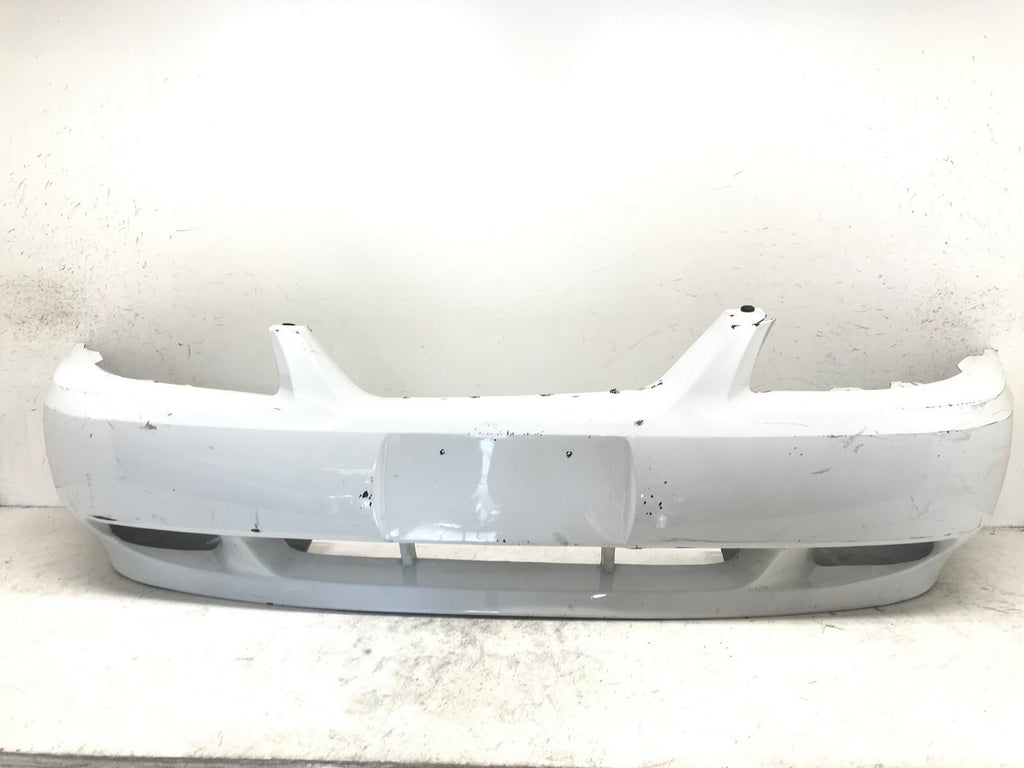 Front Bumper Cover White 1999-2004 Ford Mustang GT CAPA