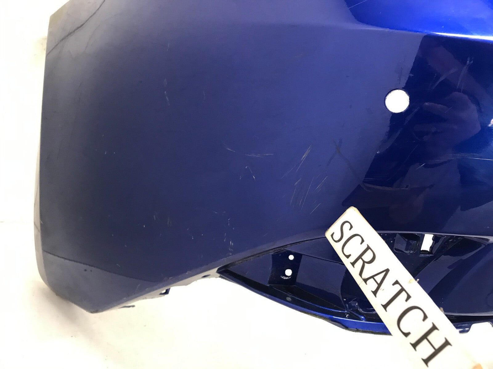 Rear Bumper Cover Lexus IS250 IS350 IS300 IS200T w/Sens Holes Blue 14-2016 CAPA