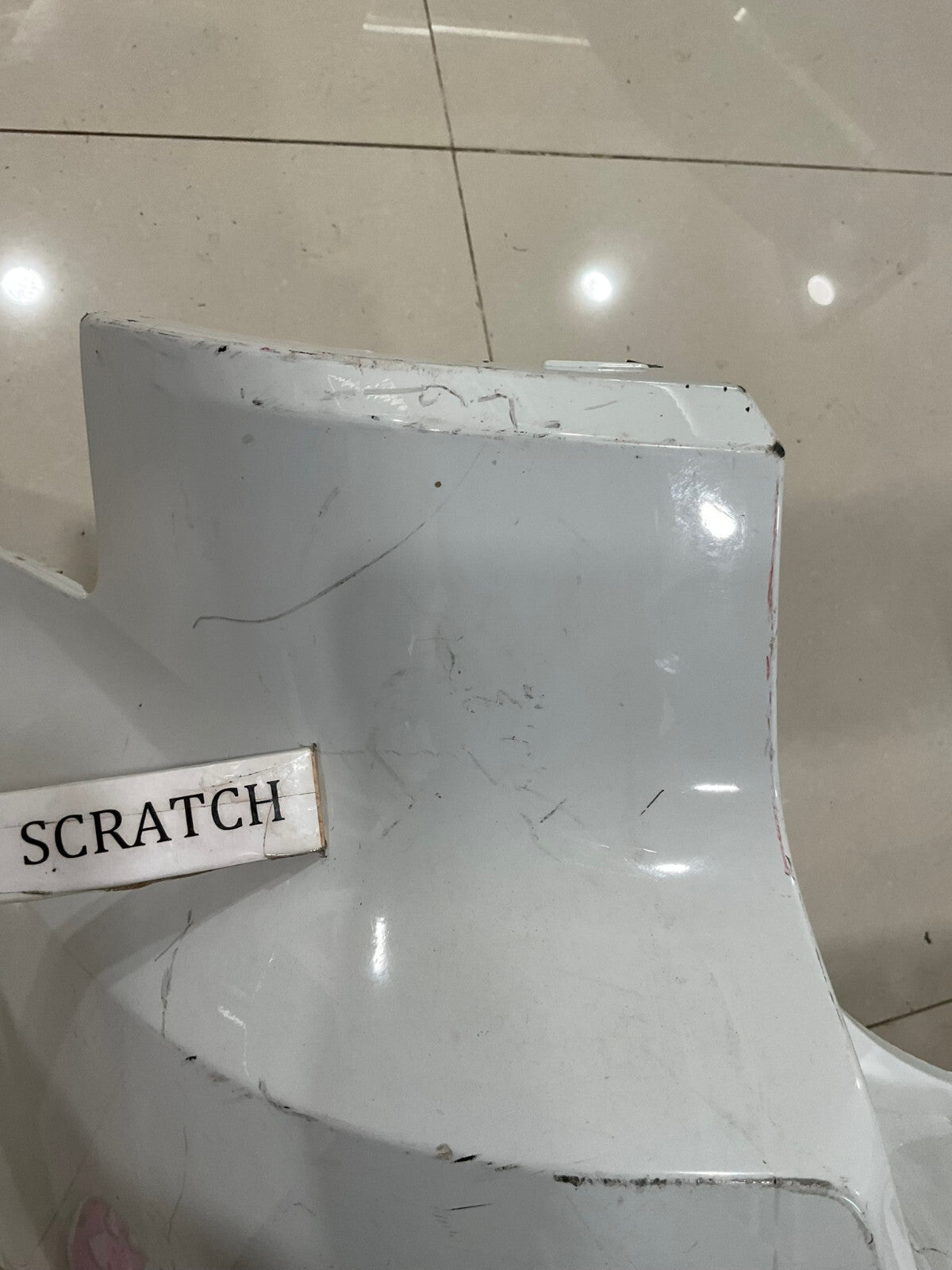 Rear Bumper Cover White Jeep Grand Cherokee 2014-2015 CAPA